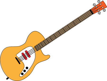 Bass Guitar Acoustic Guitar Electric Guitar Music - Bass Guitar Acoustic Guitar Electric Guitar Music (451x340)