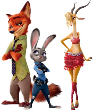 Zootopia Png 2 » Png Image - Zootopia Png 2 » Png Image (400x450)