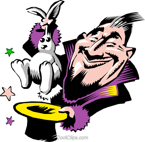 Cartoon Magician Royalty Free Vector Clip Art Illustration - Cartoon Magician Royalty Free Vector Clip Art Illustration (480x470)