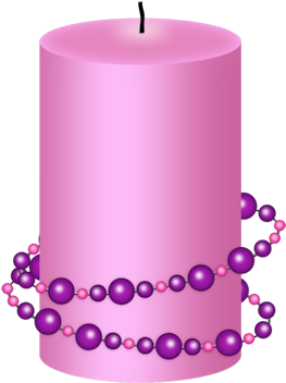 Candle03 Bc Santaiscoming Holiday Candles, Pretty Lights, - Candle03 Bc Santaiscoming Holiday Candles, Pretty Lights, (278x439)