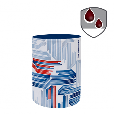 Bistro Table With Stain-resistant Fitted Cover - Bistro Table With Stain-resistant Fitted Cover (385x385)