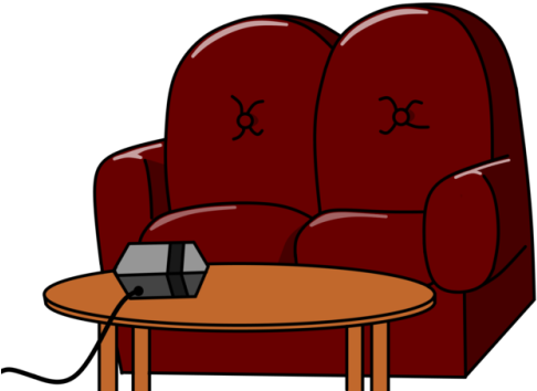 Table And Chair Png Clipart - Table And Chair Png Clipart (500x388)