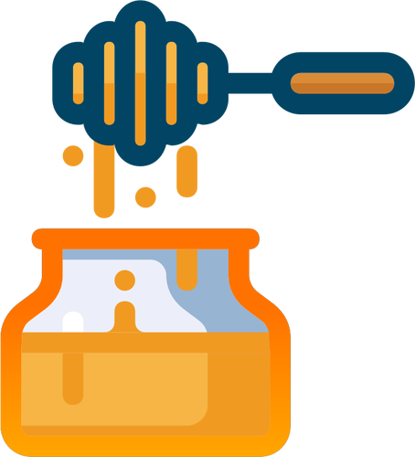 Honey Clipart Madu - Honey Clipart Madu (454x500)