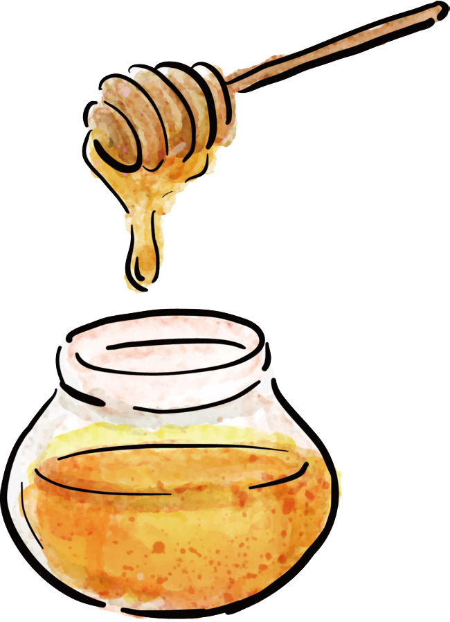 Honey Clipart Stirrer - Honey Clipart Stirrer (650x898)