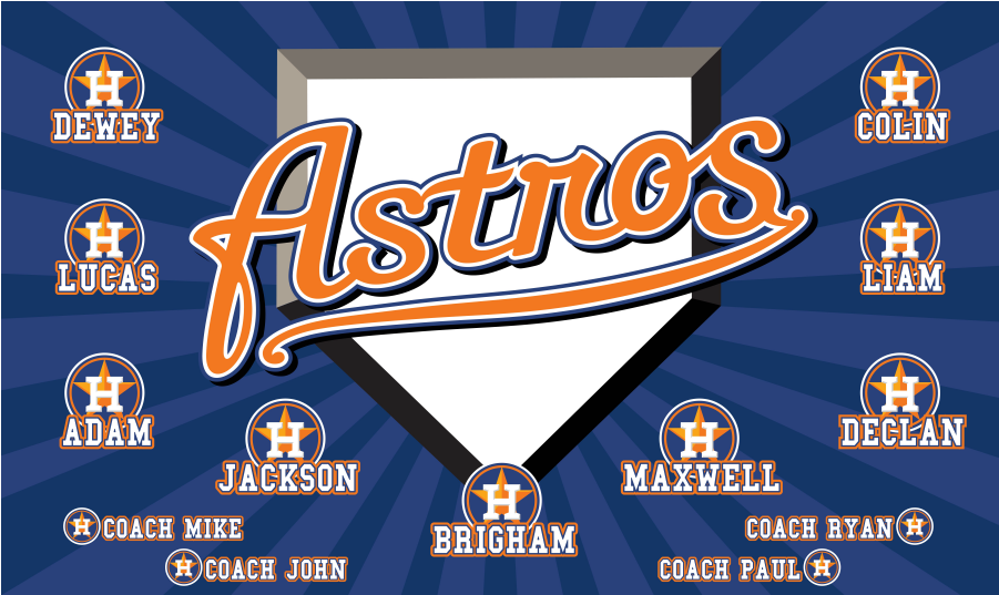 3'x5′ Vinyl Banner Astros - 3'x5′ Vinyl Banner Astros (900x900)