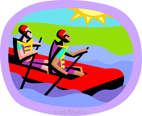 Raft Clipart Water Activity - Raft Clipart Water Activity (480x393)