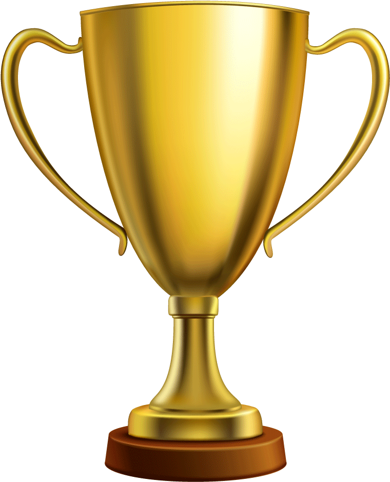 Trophy Gold Medal Clip Art Golden Award - Trophy Gold Medal Clip Art Golden Award (1010x1010)