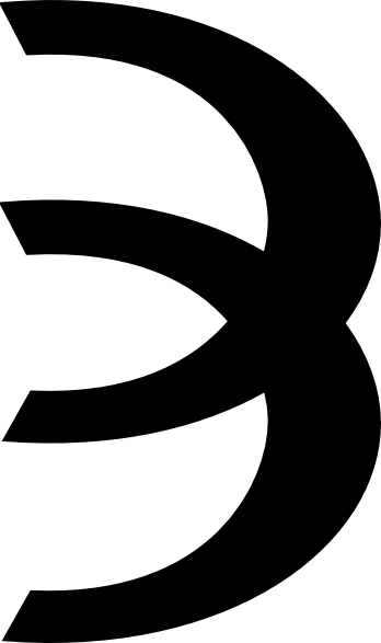 Free Vector Old Turkic Letter Ny Clip Art - Free Vector Old Turkic Letter Ny Clip Art (348x587)