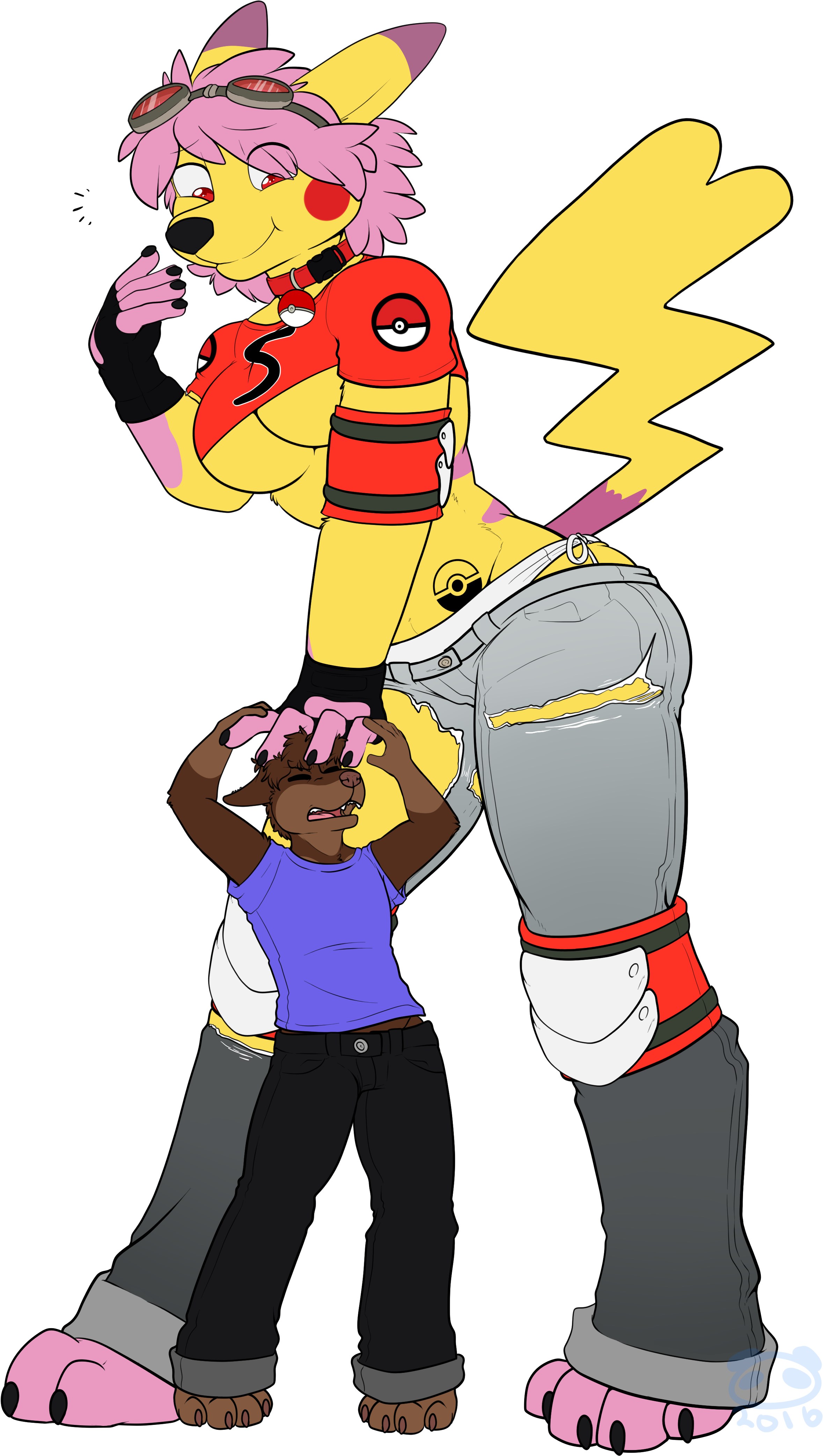 Pink And Her Shrinking Trainer - Pink And Her Shrinking Trainer (2830x4488)