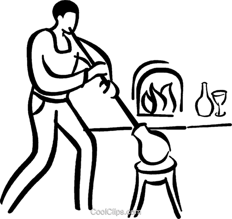 Glasbläserei Vektor Clipart Bild Vc035934 Coolclipscom - Glasbläserei Vektor Clipart Bild Vc035934 Coolclipscom (480x453)