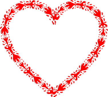 Heart Blood Vessel Red Computer Icons - Heart Blood Vessel Red Computer Icons (377x340)