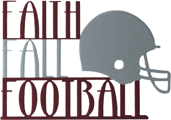 Faith, Fall, Football Custom Ornament For Wreath - Faith, Fall, Football Custom Ornament For Wreath (600x600)