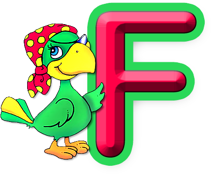 B *✿* Alphabet Loro Pirata - B *✿* Alphabet Loro Pirata (435x360)
