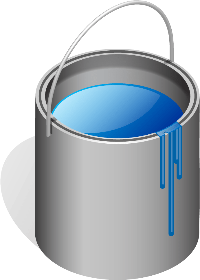 Paint Bucket Clip Art - Paint Bucket Clip Art (1000x1000)