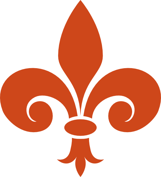 Fleur De Lis Clip Art At Clker Com Vector Clip Art - Fleur De Lis Clip Art At Clker Com Vector Clip Art (546x600)