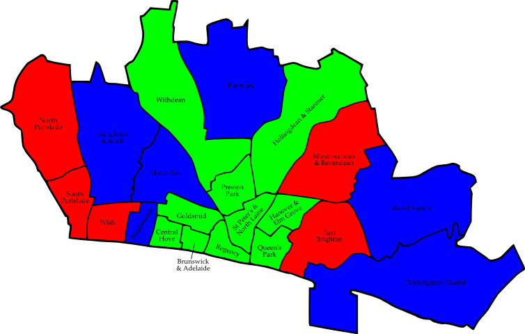 Brighton Hove City Council Map - Brighton Hove City Council Map (754x480)
