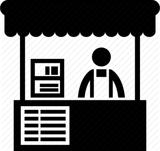 Business Clipart Stall - Business Clipart Stall (512x482)