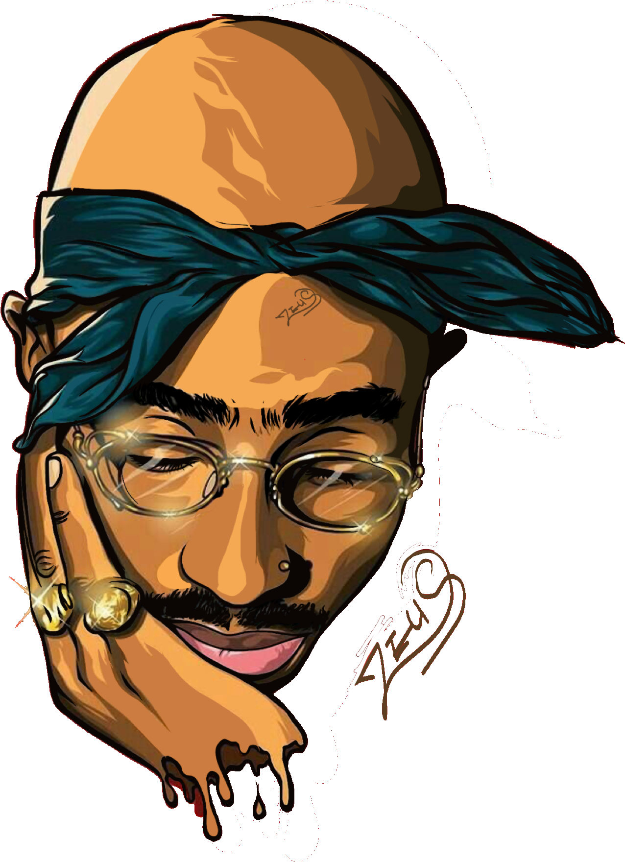 Tupac Amaru Shakur Connu Sous Les Noms - Tupac Amaru Shakur Connu Sous Les Noms (1451x2048)