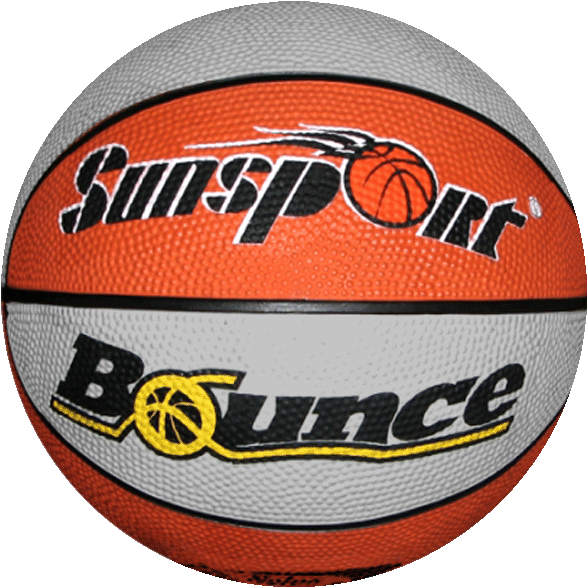 Sunsport Bounce Junior Rubber Basketball Sunsport Clip - Sunsport Bounce Junior Rubber Basketball Sunsport Clip (750x750)