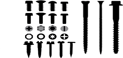 Screws All Types And Materials - Screws All Types And Materials (600x200)
