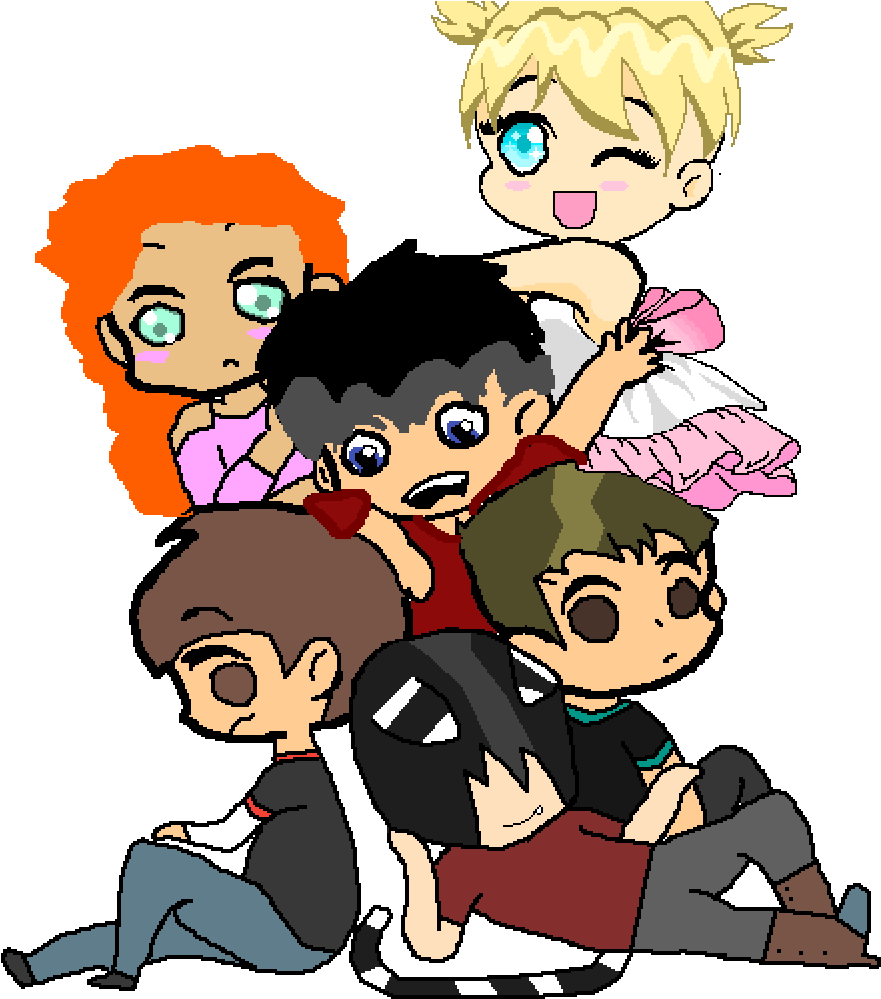 Friend Ignoring The Guy In The Middle With The Broken - Friend Ignoring The Guy In The Middle With The Broken (1000x1000)