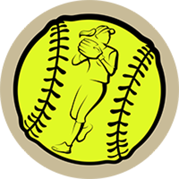 5" X 7" Softball Plaque With Wreath Medallion Holder - 5" X 7" Softball Plaque With Wreath Medallion Holder (600x600)