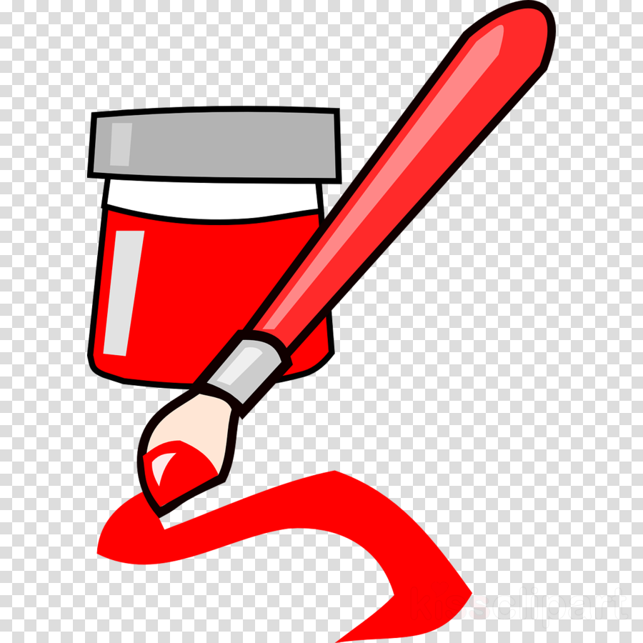 Paint Brush Clip Art Clipart Drawing Clip Art - Paint Brush Clip Art Clipart Drawing Clip Art (900x900)