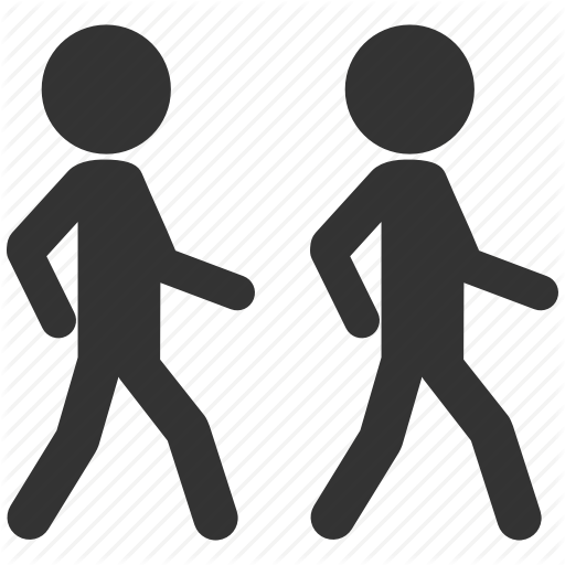 Customer Walking Icon Clipart Computer Icons Clip Art - Customer Walking Icon Clipart Computer Icons Clip Art (512x512)