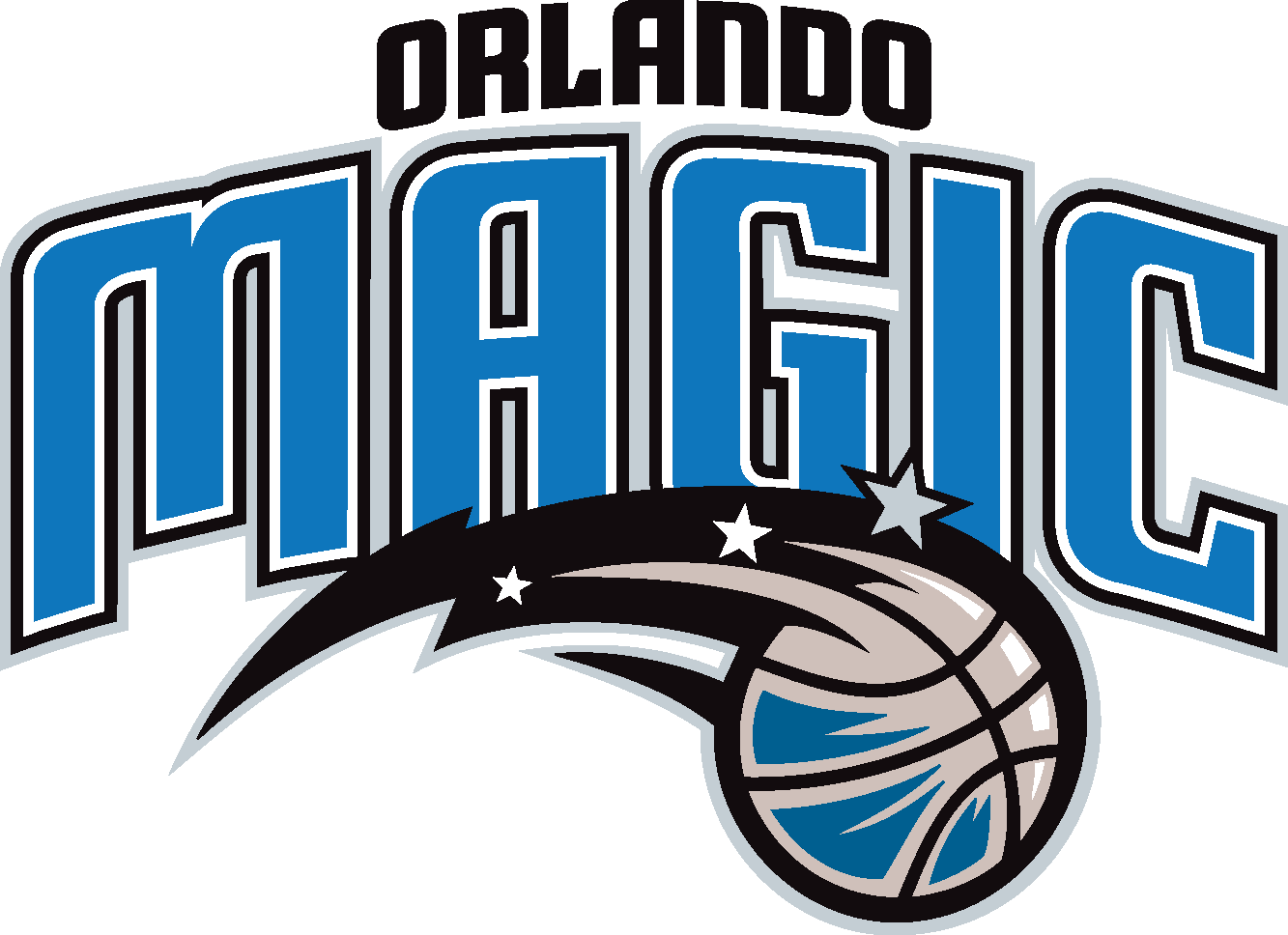 Orlando Magic Logo Vector - Orlando Magic Logo Vector (1333x968)