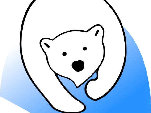 Polar Bear Clipart Head - Polar Bear Clipart Head (640x480)