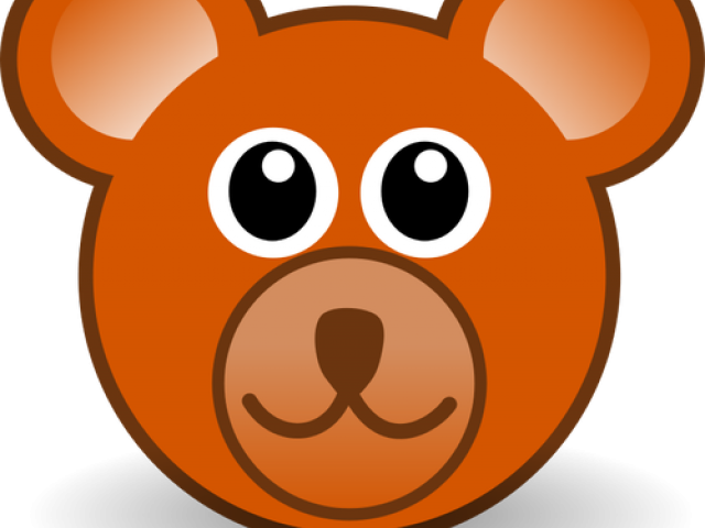 Head Clipart Brown Bear - Head Clipart Brown Bear (640x480)