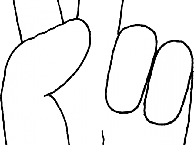 Fingers Clipart 1 Finger - Fingers Clipart 1 Finger (640x480)