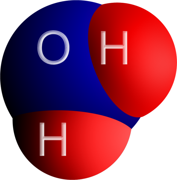 Pin Water Molecule Clipart - Pin Water Molecule Clipart (591x599)
