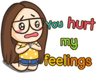 Little Cute Girl Messages Sticker-7 - Little Cute Girl Messages Sticker-7 (414x358)