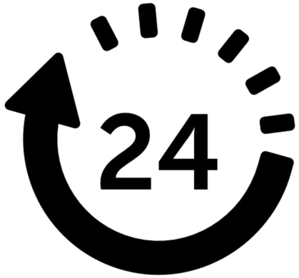 24 Hours Png Clipart - 24 Hours Png Clipart (800x420)