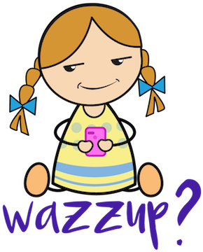 Pinky Sticker Pack Messages Sticker-1 - Pinky Sticker Pack Messages Sticker-1 (408x408)