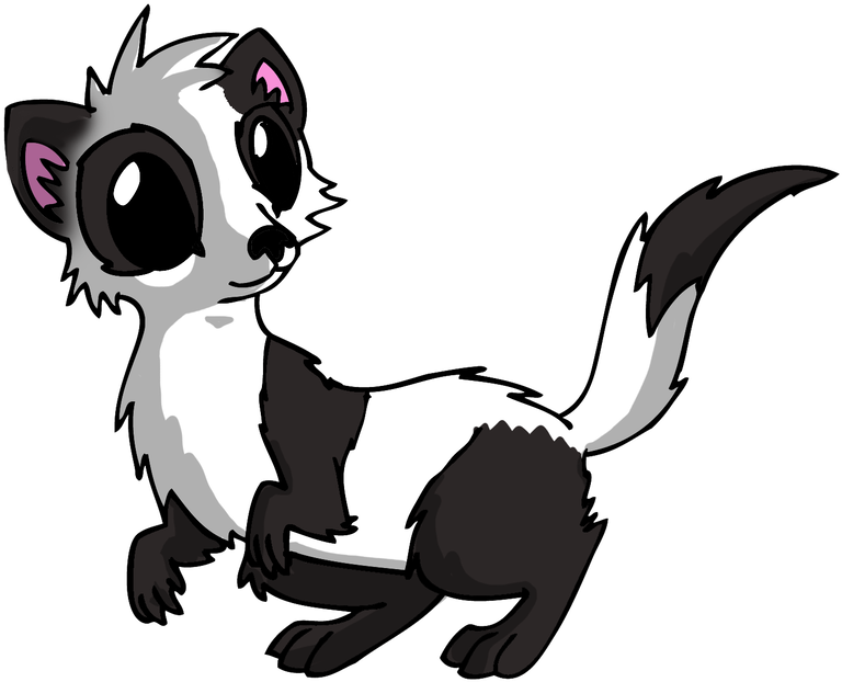 At Panda Ferret By Electric-mongoose - At Panda Ferret By Electric-mongoose (900x761)