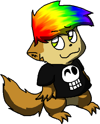 Rainbow Mongoose By Chaud31423 - Rainbow Mongoose By Chaud31423 (435x435)
