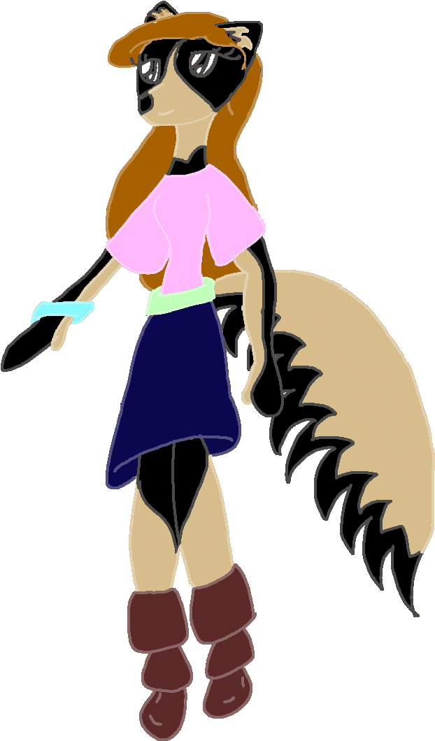 Anthro Mongoose By Ahesil - Anthro Mongoose By Ahesil (704x1095)