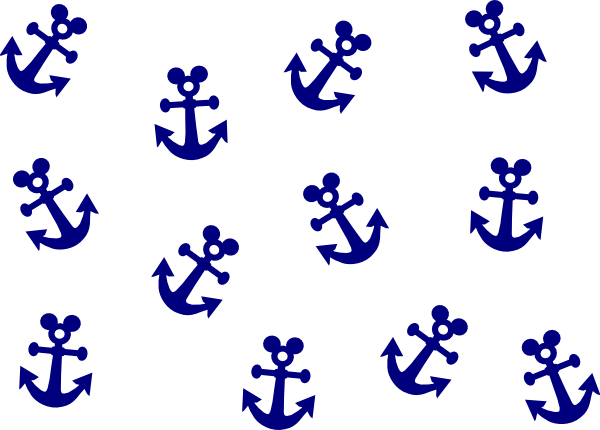 Anchor Clipart Naval - Anchor Clipart Naval (600x430)