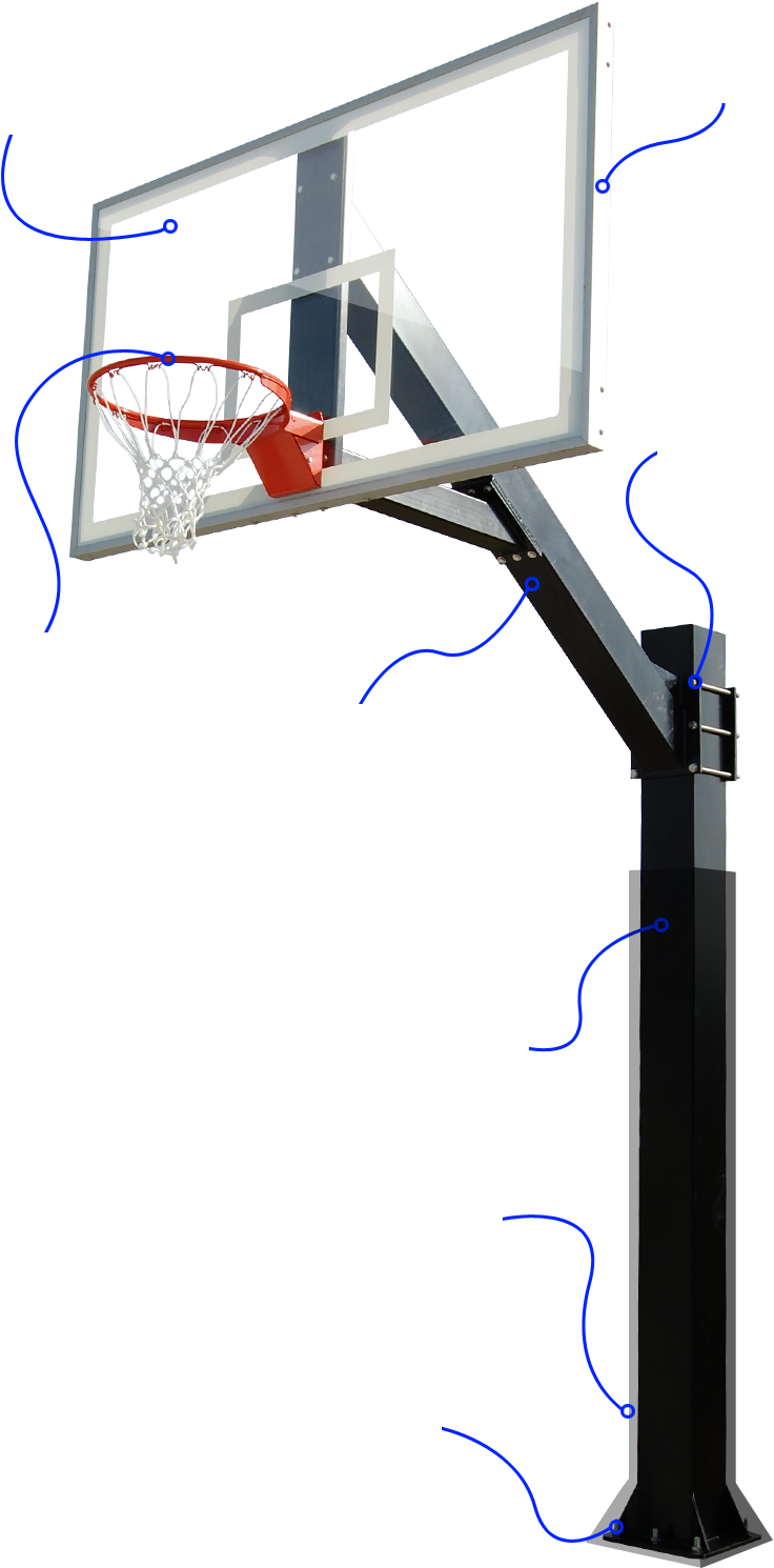 Hercules Basketball Goals Clip Art Royalty Free Library - Hercules Basketball Goals Clip Art Royalty Free Library (806x1513)