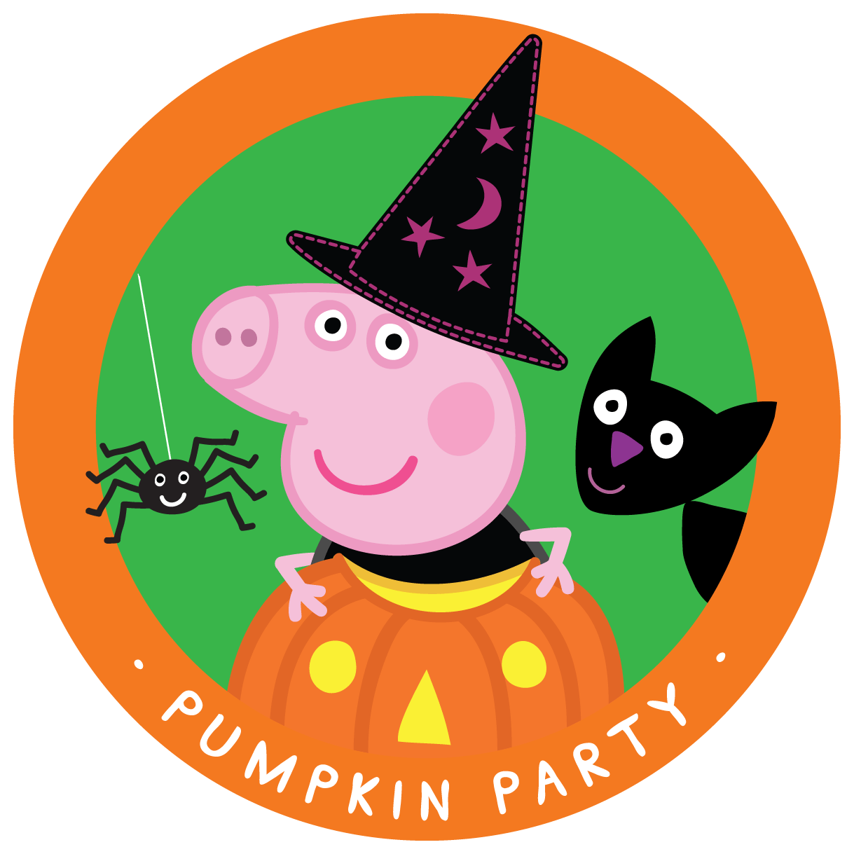 Peppa Pig Halloween - Peppa Pig Halloween (1219x1219)