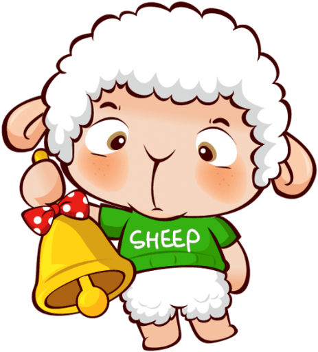 Download Transparent Christmas Sheep - Download Transparent Christmas Sheep (480x528)