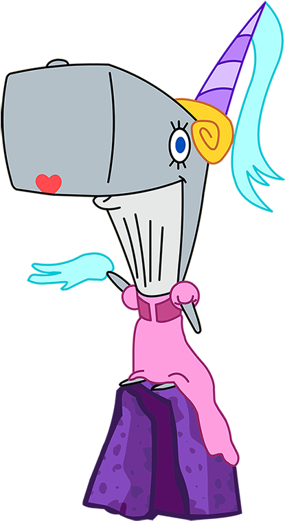 Image Squarepants Krabs The Whale Princess Png - Image Squarepants Krabs The Whale Princess Png (800x800)