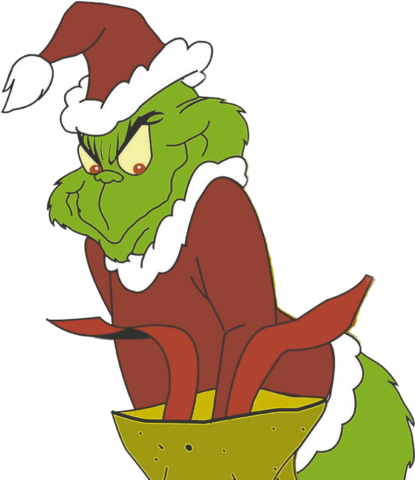 Png Stock Grinch Vector Evil - Png Stock Grinch Vector Evil (853x1024)