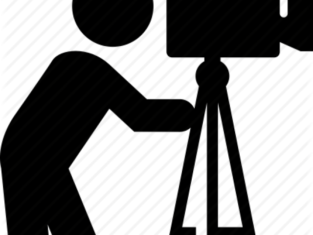 Video Camera Clipart Photographer Camera - Video Camera Clipart Photographer Camera (640x480)