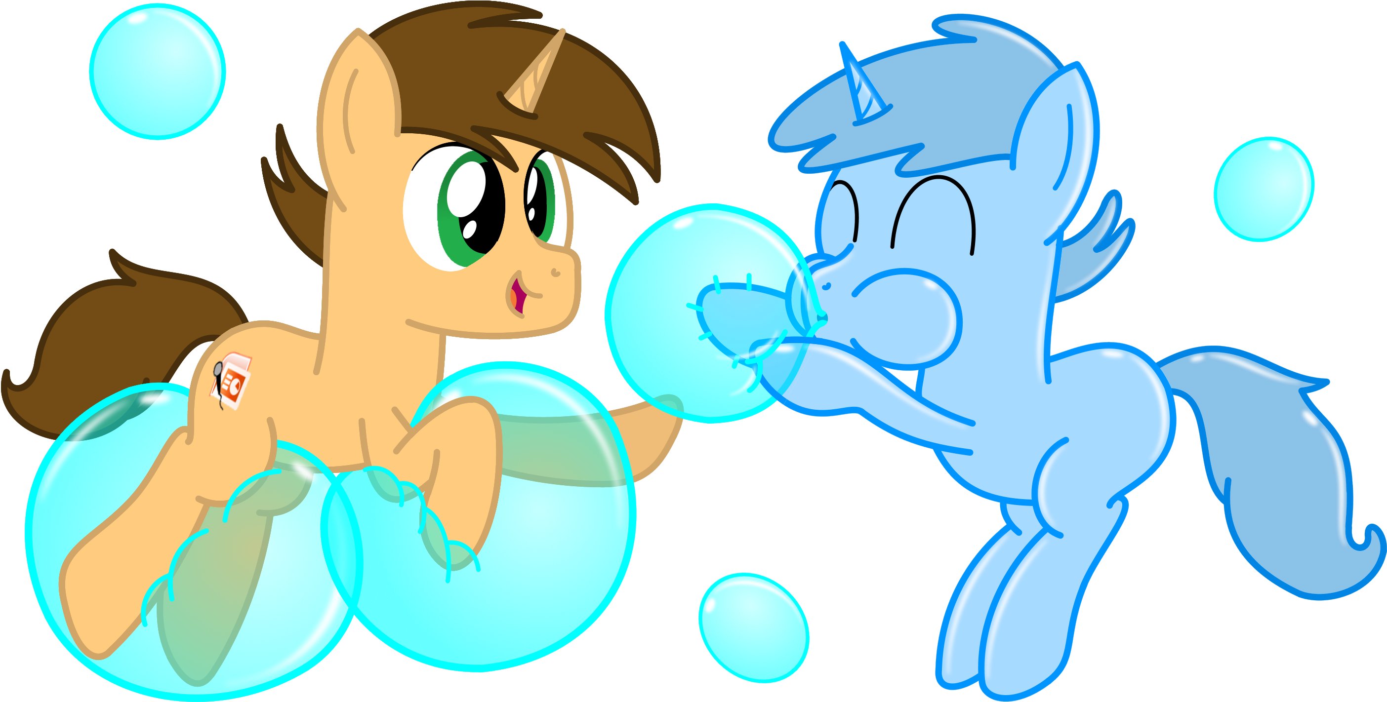Bladedragoon7575, Blowing Bubbles, Bubble, Bubble Pony, - Bladedragoon7575, Blowing Bubbles, Bubble, Bubble Pony, (2900x1450)