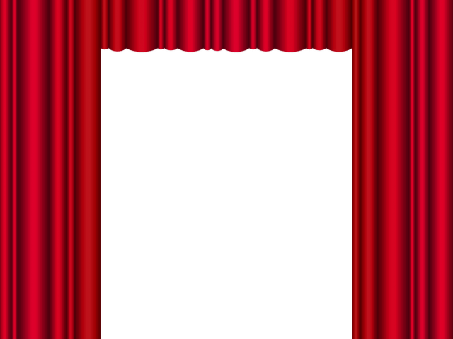 Curtain Clipart Golden Stage - Curtain Clipart Golden Stage (640x480)