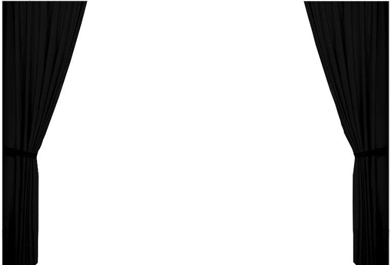 Download Theatre Curtains Png Black Clipart Theater - Download Theatre Curtains Png Black Clipart Theater (780x520)