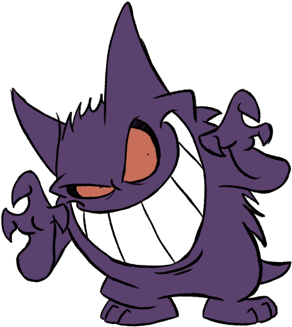 Gengar By Winter-freak On Deviantart Monster Clipart, - Gengar By Winter-freak On Deviantart Monster Clipart, (680x680)